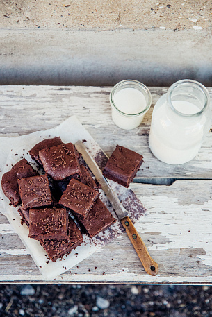 Brownies z kvásku