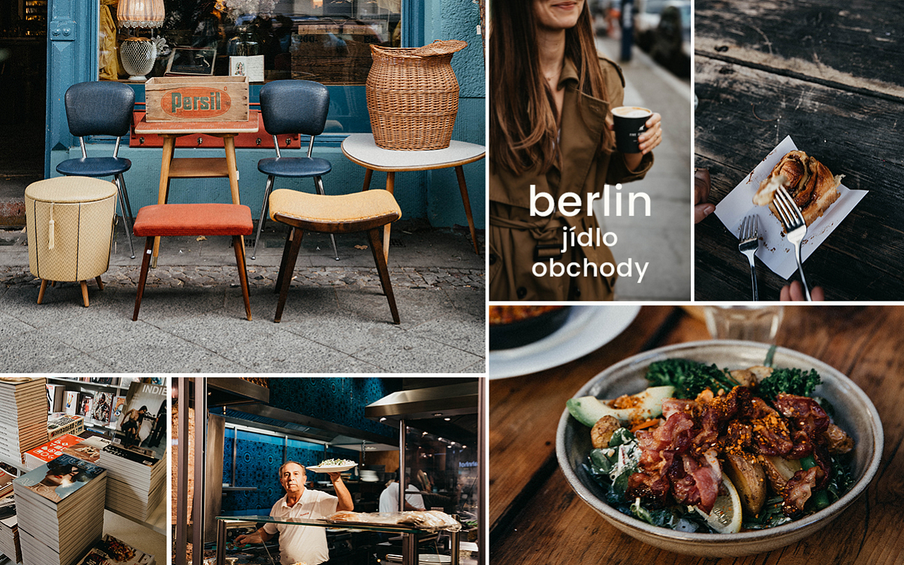 Tipy kam v Berlíně na jídlo, kávu a něco pěkného 